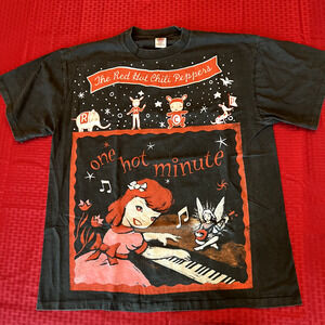Red Hot Chili Peppers One Hot Minute Tour modern aop vintage 90s style shirt